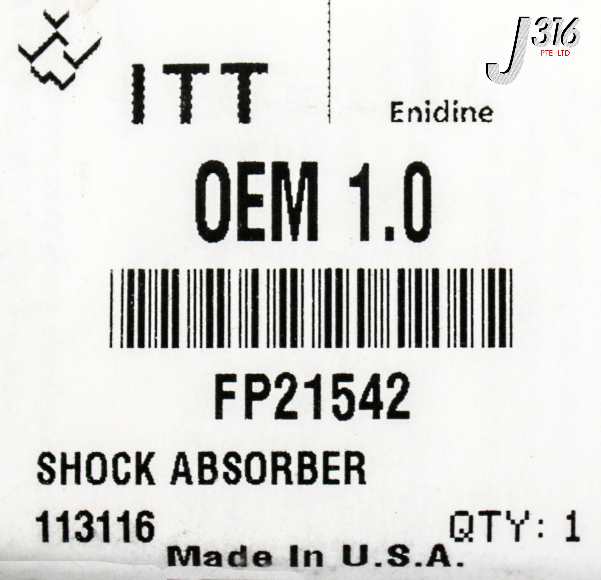 23688 ITT ENIDINE SHOCK ABSORBER (NEW) FP21542 | eBay